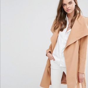 ASOS - Camel Wrap Coat